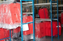 We conduct a 2.5 AQL inspection on finished garments as a part of our Quality assurance policy.